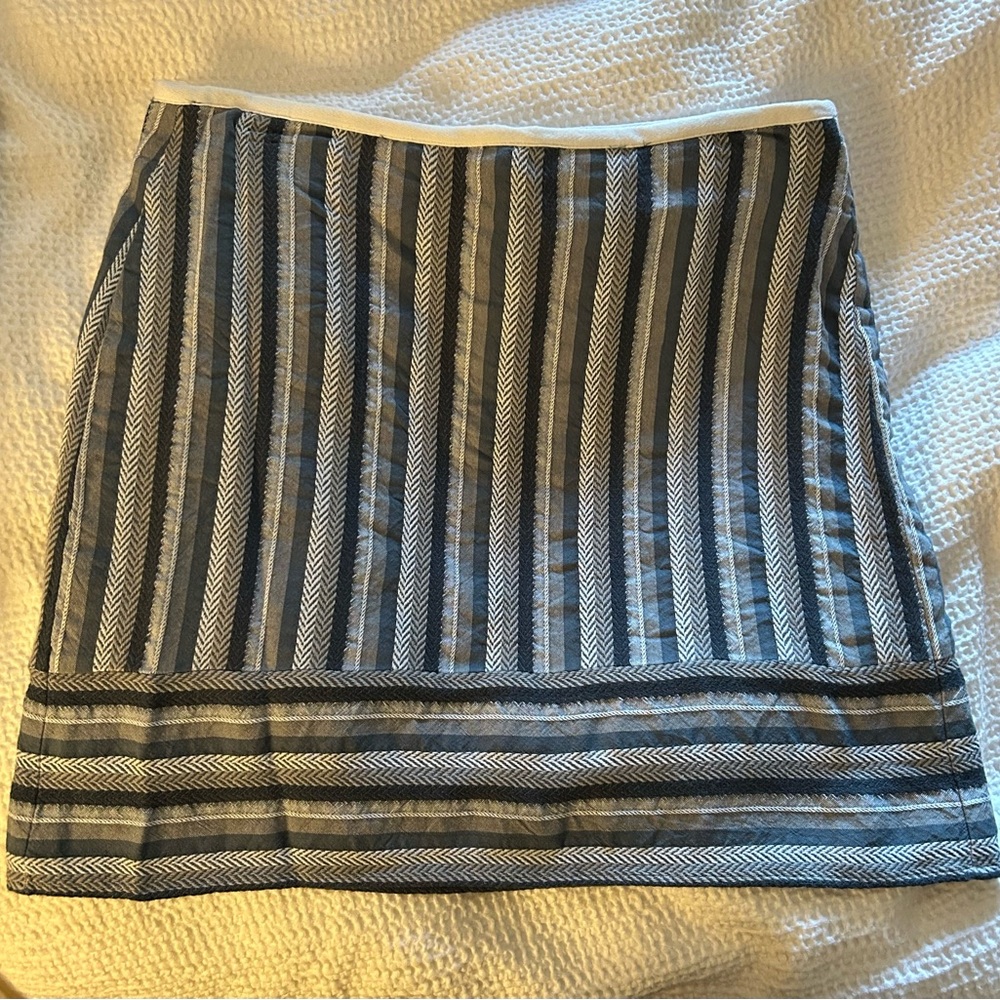 Patterned pencil/mini skirt